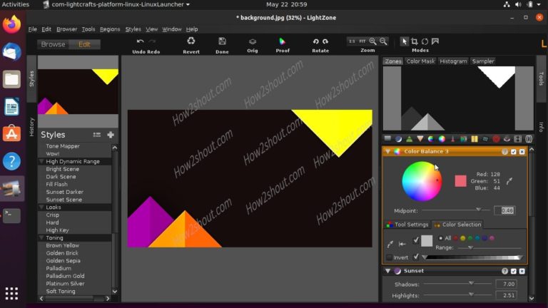 LightZONE photo editor install on Ubuntu 20.04-min