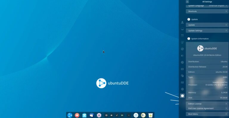 Deepin DDE Ubuntu 20.04 Best Desktop environment min