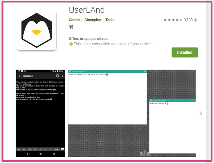 Download Userland android app