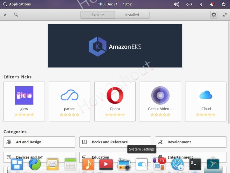 Snap store installation for Elementary OS
