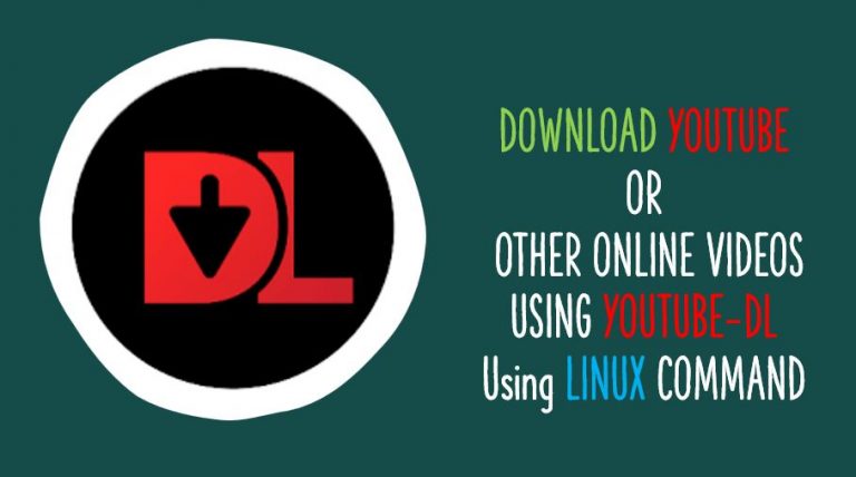 Download Youtube online videos using command linux terminal