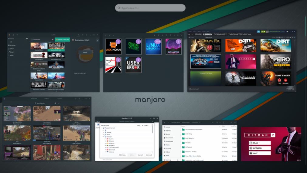 Manjaro best Gaming Linux