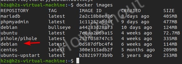 Install Debian 11 Bullseye on Docker container