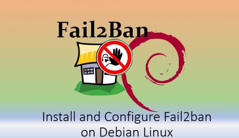 Install and configure Fail2ban on Debian 10 11 Linux server min