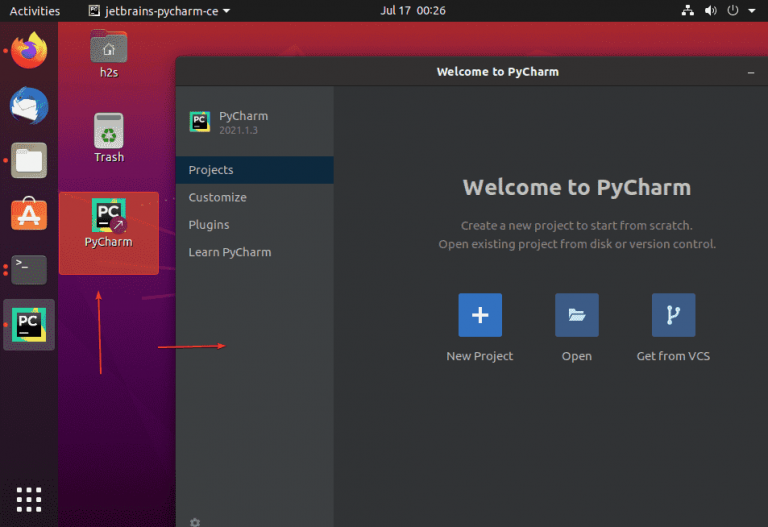 Install Pycharm IDE on Ubuntu 20.04 LTS