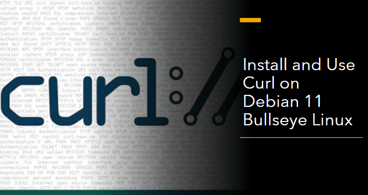 Install and Use Curl on Debian 11 Bullseye Linux min