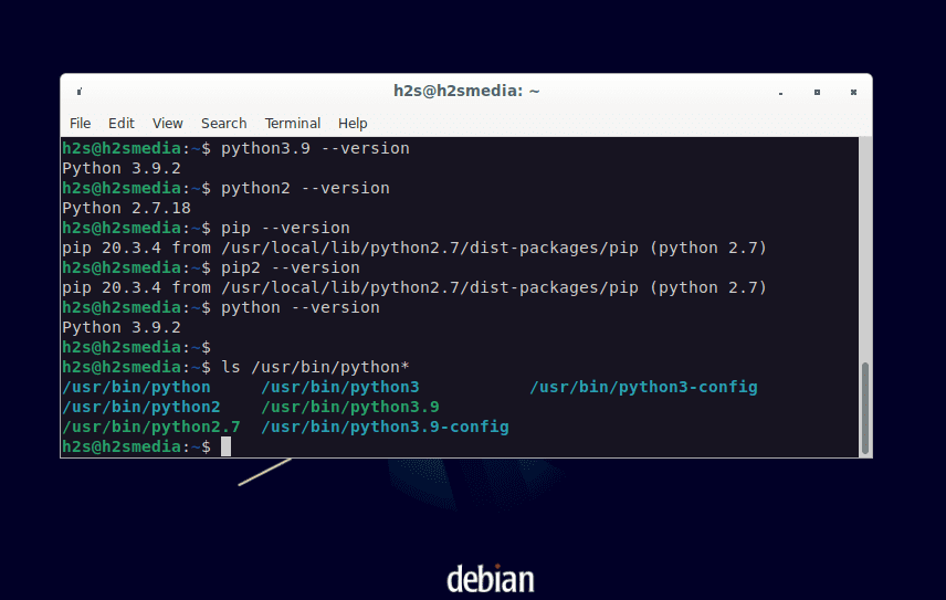 Install Python 3 x Or 2 7 On Debian 11 Bullseye Linux Linux Shout