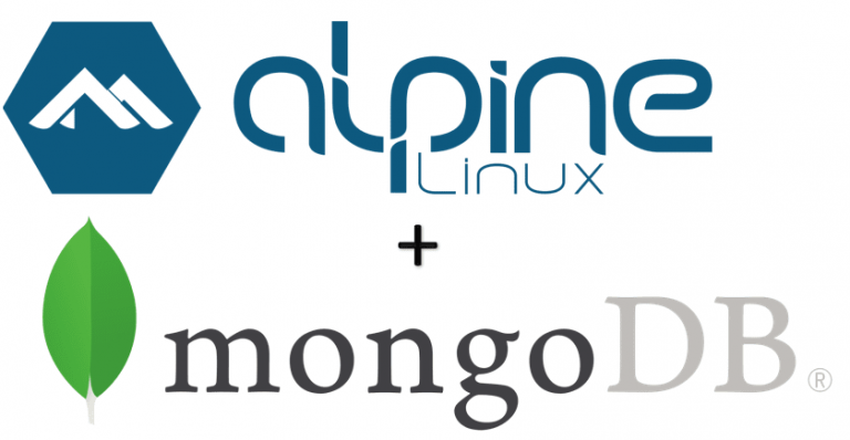 Install MongoDB server on Alpine Linux using command terminal