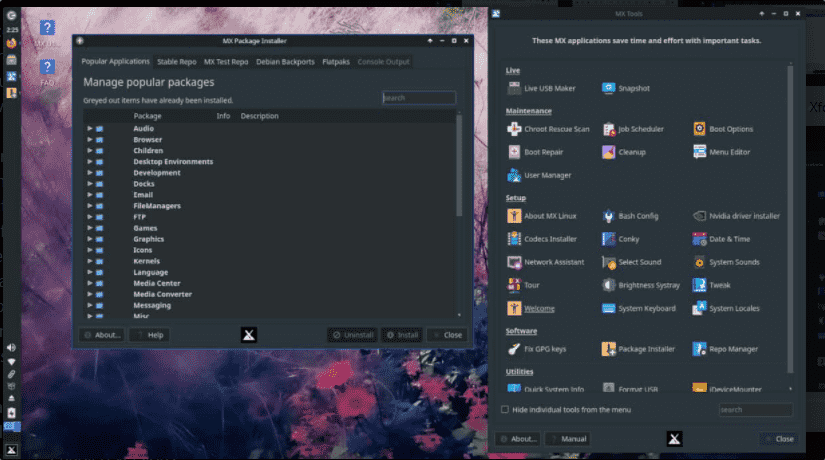 MX Linux Distro