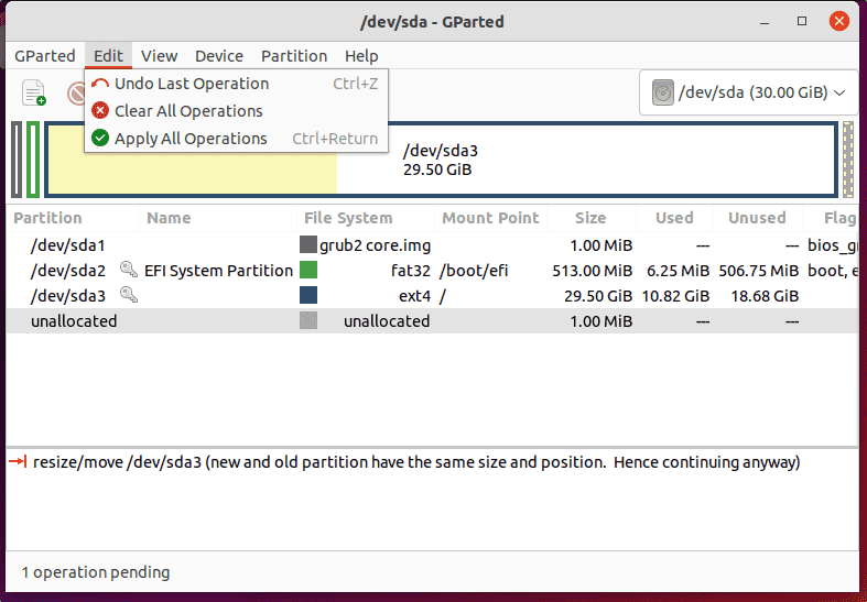 Open source disk manager and partitioner