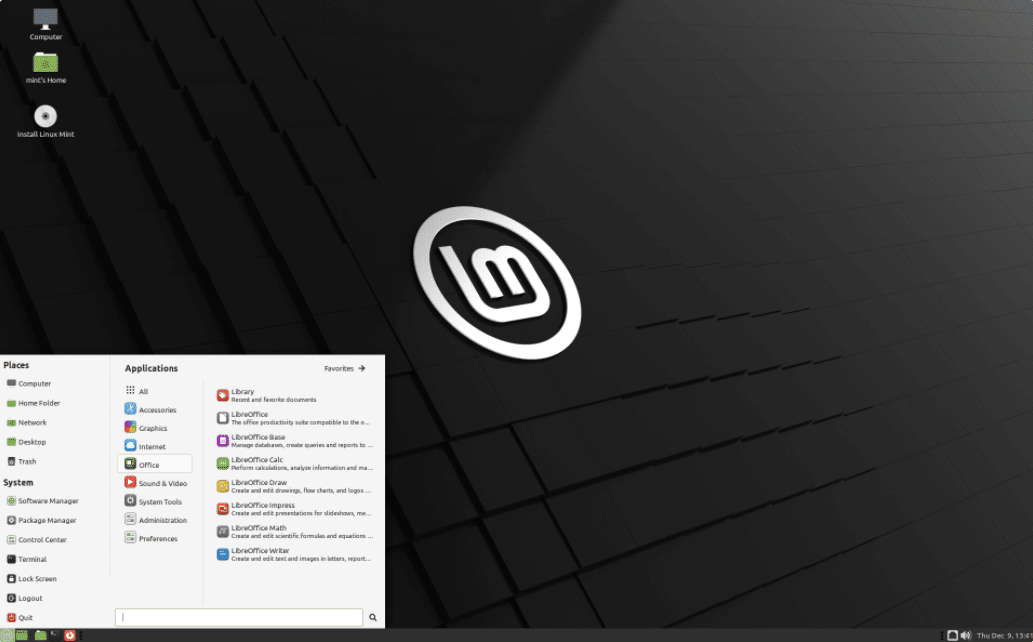 Linux Mint for Virtual Machine distro