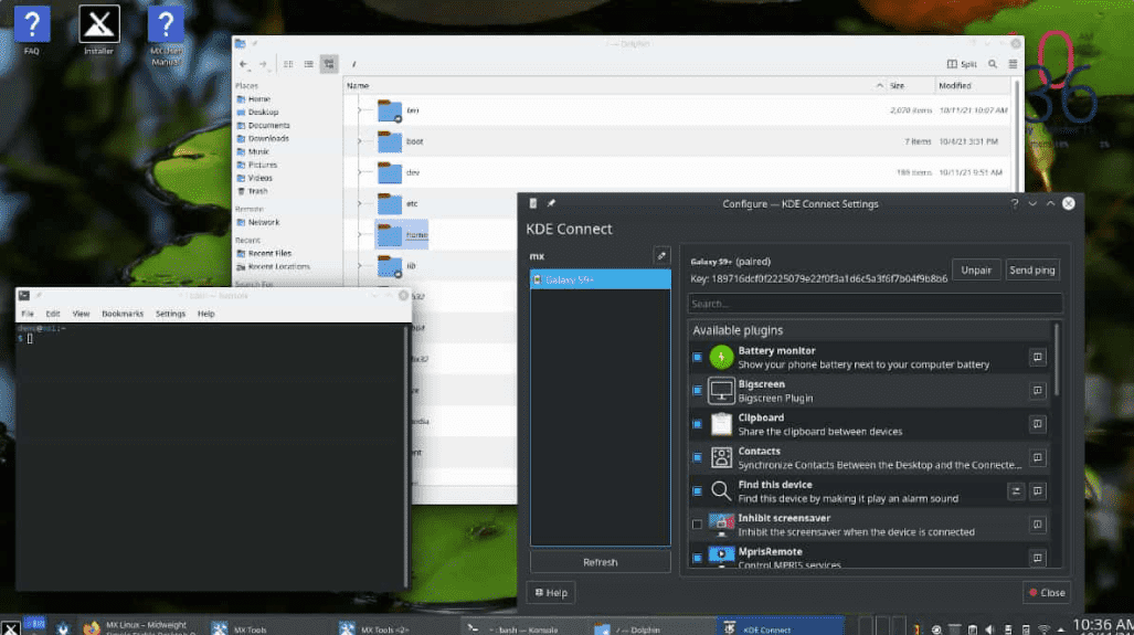 MX Linux KDE