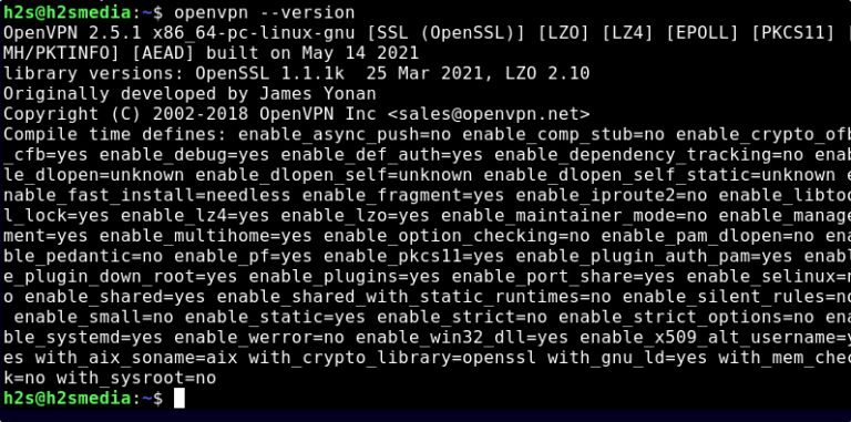 Install OpenVPN client on Debian 11 bullseye