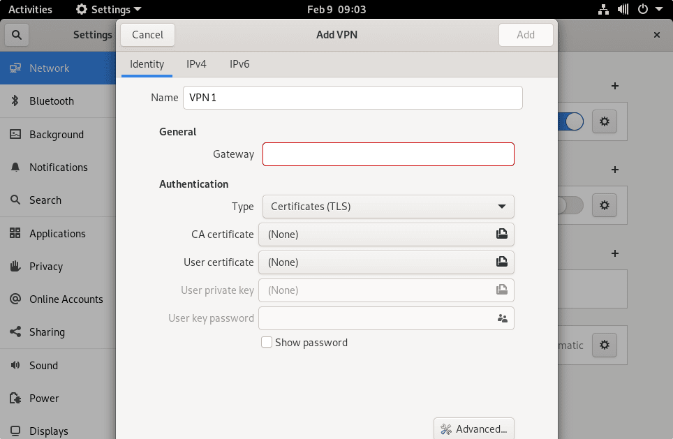 OpenVPN GUI