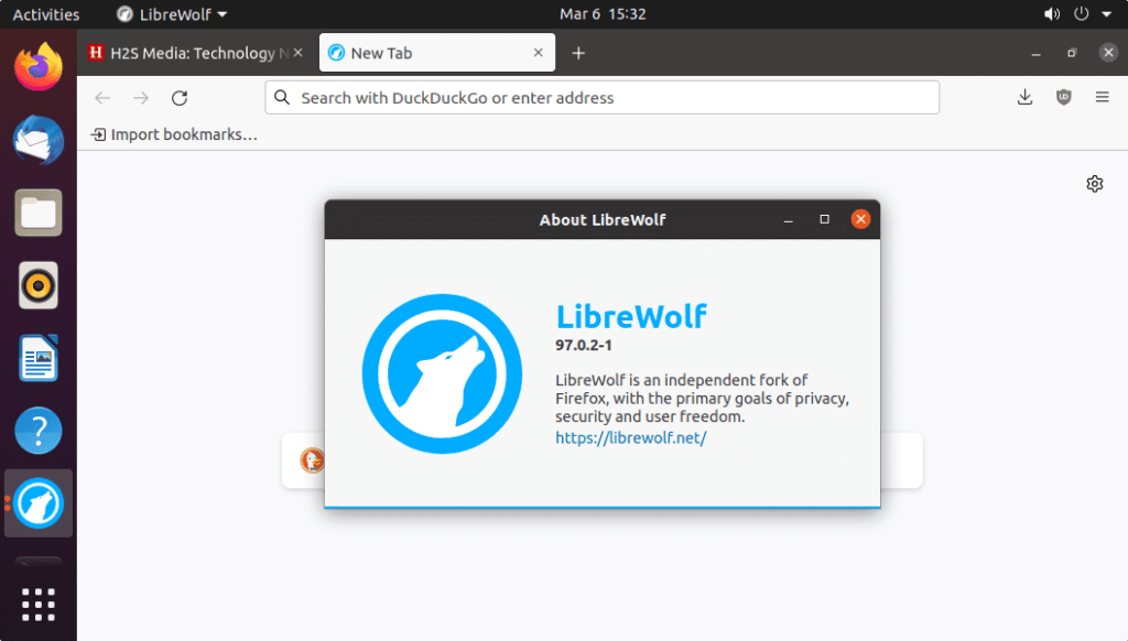 instal LibreWolf Browser 117.0-1-1 free