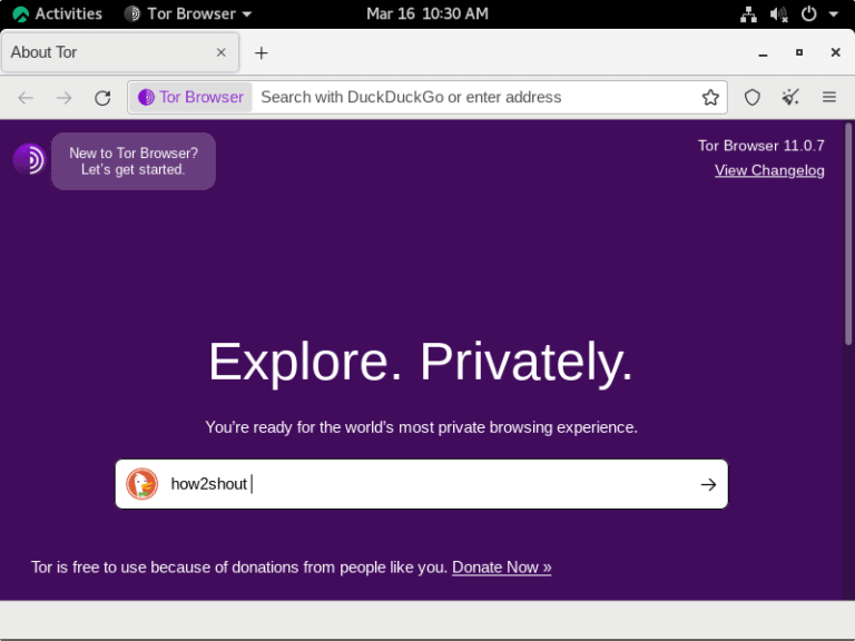 Install Tor Browser in Rocky Linux 8