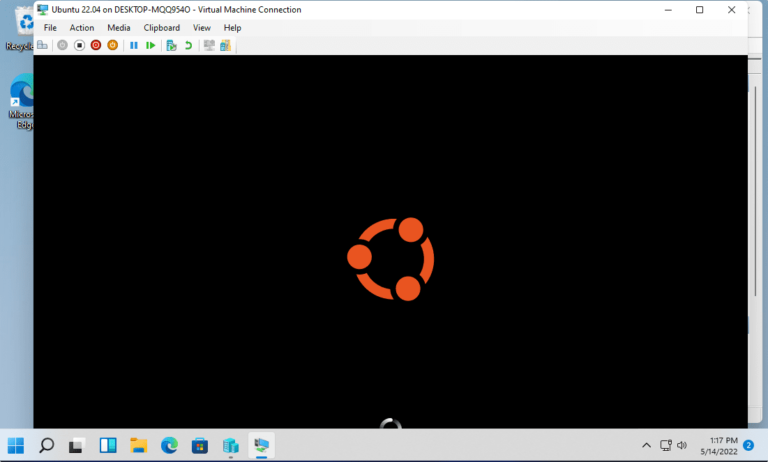 Install Ubuntu 22.04 on Hyper V Windows 11 or 10