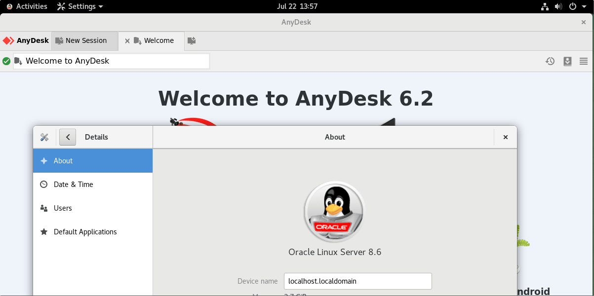 ANYDESK Linux. Anydesk 7.0