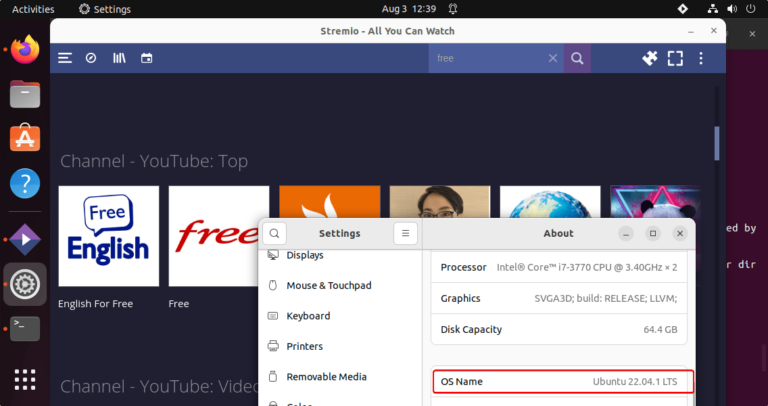 Install Stremio Streaming App on Ubuntu 22.04 LTS Jammy