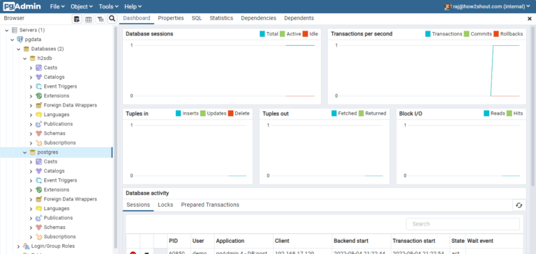 Install pgAdmin and PostgreSQL on Ubuntu 22.04