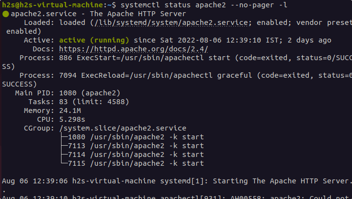 Detektiv Antarktis Fremskreden How to install Apache web server in Linux step by step