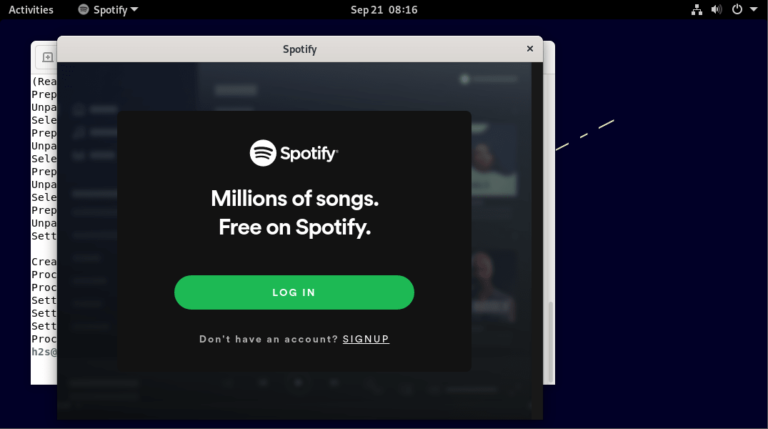 Install Spotify app on Debian 11 Linux