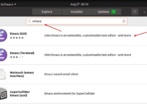 3 ways to install Emacs text editor on Ubuntu 24.04 or 22.04 LTS