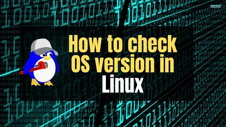 check OS version in Linux Ubuntu Redhat CentOS