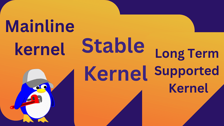 Difference between Mainline Stable and Longterm Kernel in Linux min