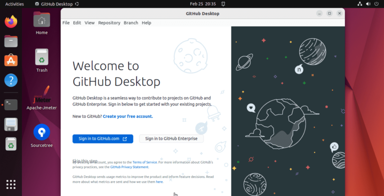 Githhub desktop installation on Ubuntu 22.04 or 20.04