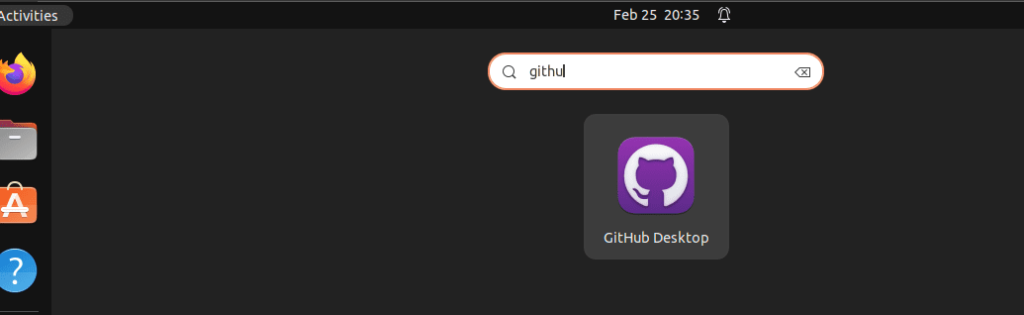 Run Linux GitHub Desktop