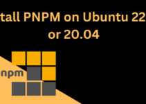 How to install PNPM on Ubuntu 22.04 or 20.04
