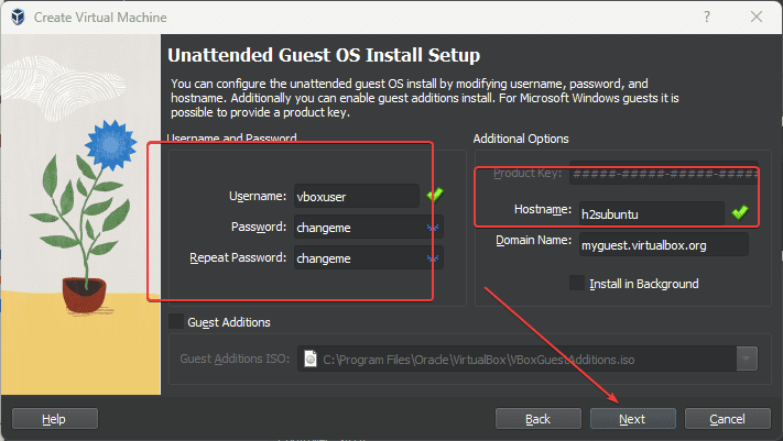 Unattended Guest OS Install Setup