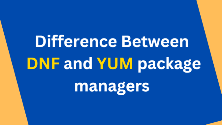 difference between yum and DNF