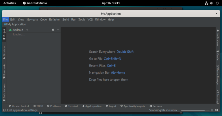 Android Studio installation on Debian 12 and 11
