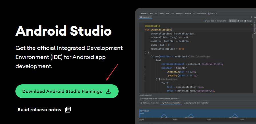 Download Android Studio for Debian 12 or 11