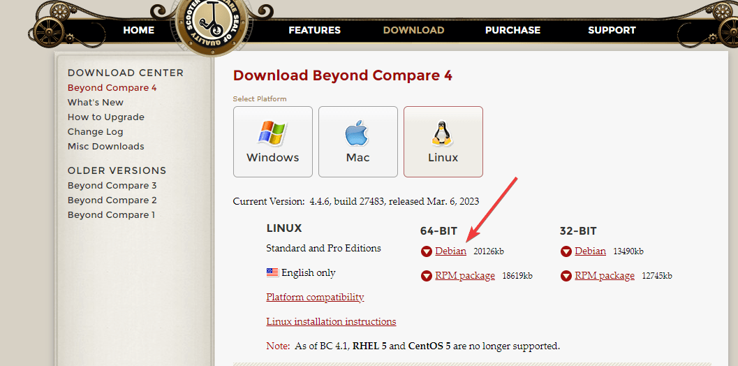 Download Beyond Compare Linux