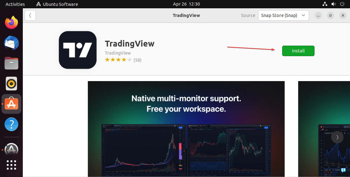 Install TradingView on Linux Ubuntu