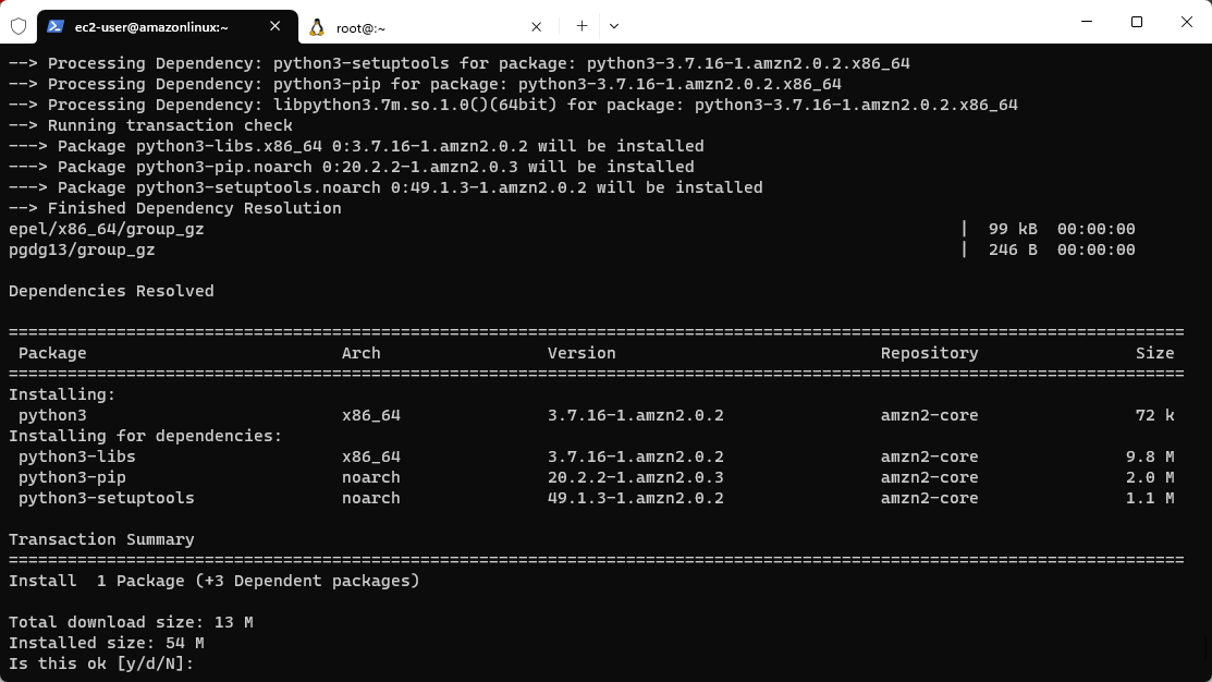Installing Python 3 PIP on Amazon Linux