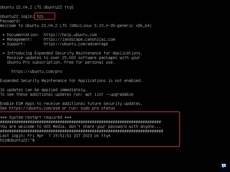 MOTD Message on Ubuntu 22.04 or 20.04