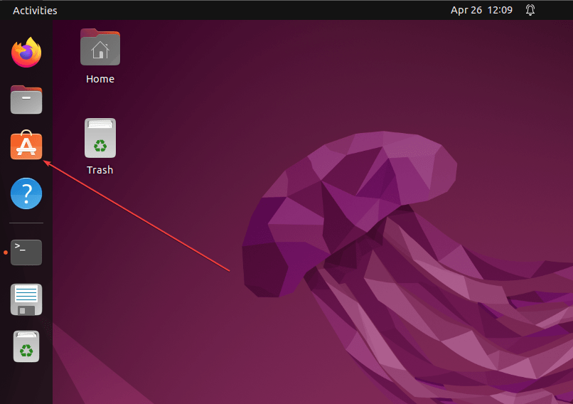 Open Ubuntu Software Store