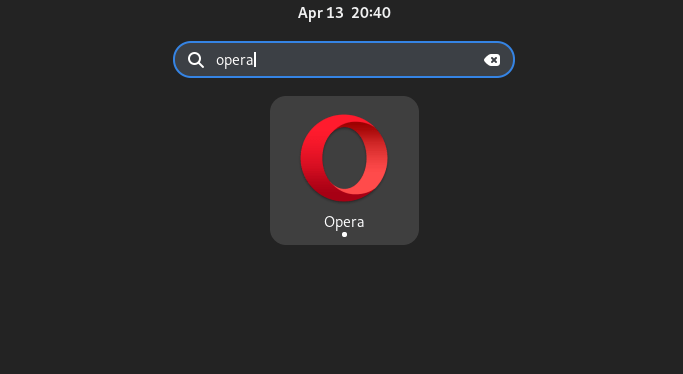 Run Opera browser on Linux