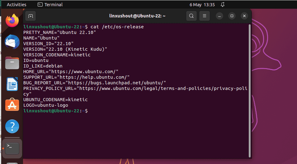 Check the Ubuntu OS version