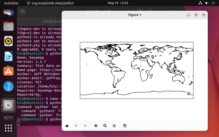 Install and use BaseMap python in Ubuntu