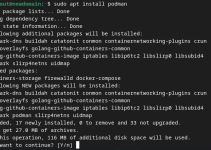 How to install Podman in Debian 12 or 11 Linux