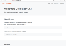 Steps to install CodeIgniter on Ubuntu 22.04 or 20.04 LTS