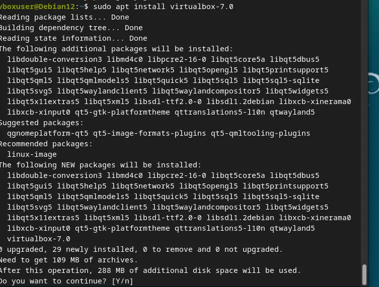 Install Virtualbox on Debian 12