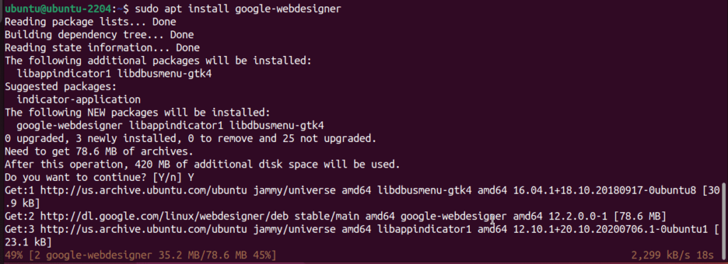 Install Google Web Designer