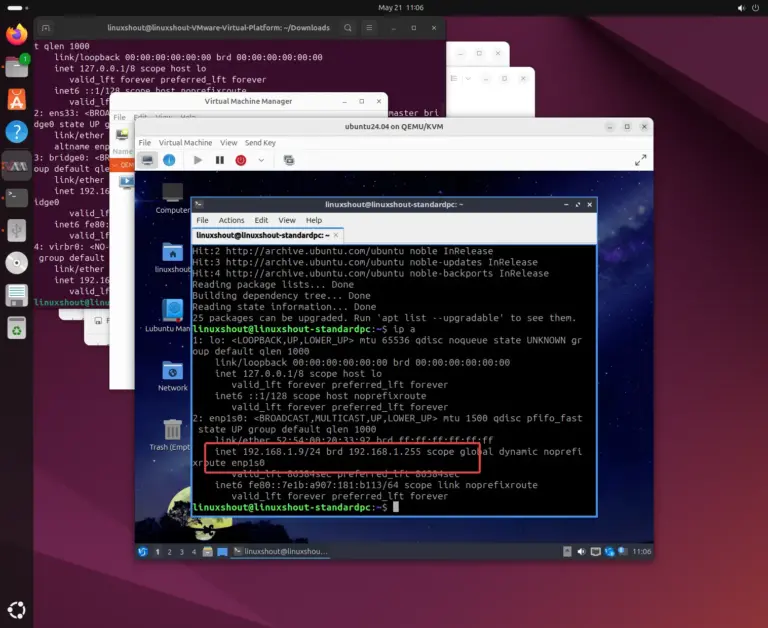 Install KVM QEMU on Ubuntu 24.04 LTS Noble Linux
