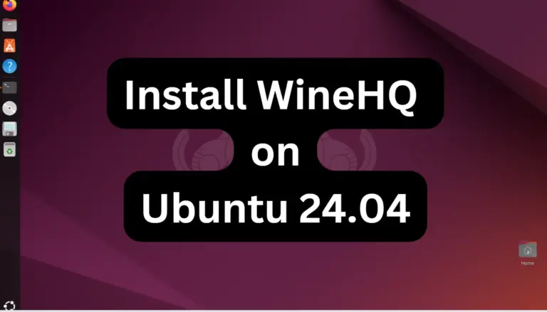 install Wine HQ on Ubuntu 24.04 LTS